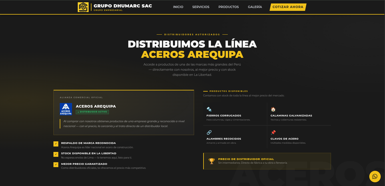 Grupo Dhumarc — captura 3